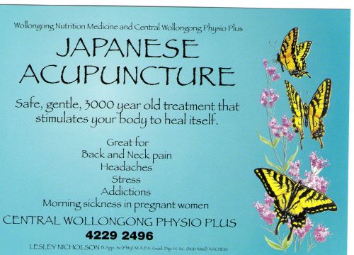 Acupuncturists Wollongong NSW Suburb Australia