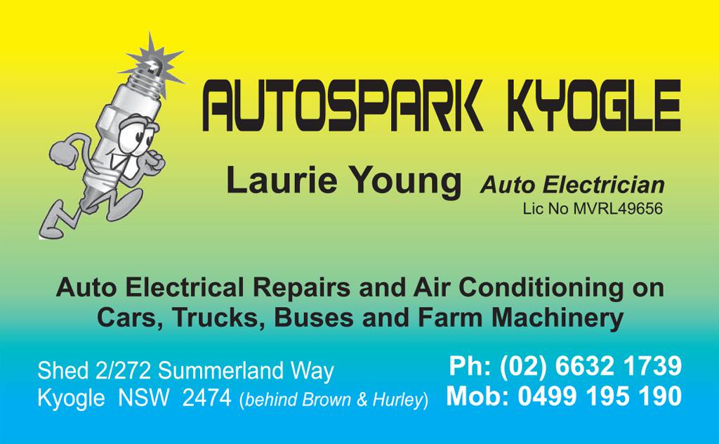 Auto Electricians Kyogle NSW Suburb Australia