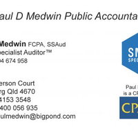 Paul D Medwin FCPA SSAud - Suburb Australia