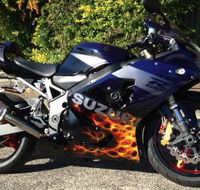 Two Wheel Custom Paint  Air Brushing - Suburb Australia