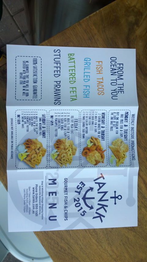Tankk Gourmet Fish & Chips - Suburb Australia 2