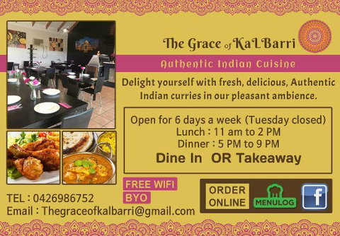 The Grace Of Kalbarri Indian Cuisine - Suburb Australia 0