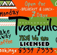 Restaurant Tranquilo - Suburb Australia