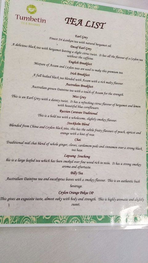 Tumbetin Tea Rooms - Suburb Australia 3