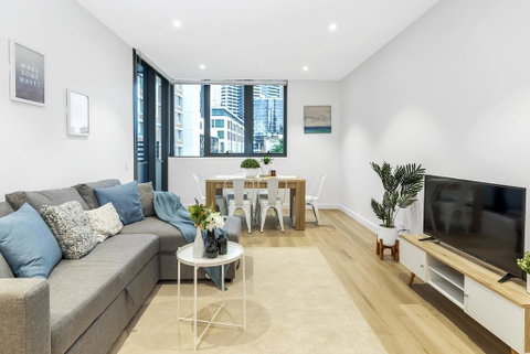 Sydney CBD Darling Harbour & ICC 2BR Free Parking - Suburb Australia 1