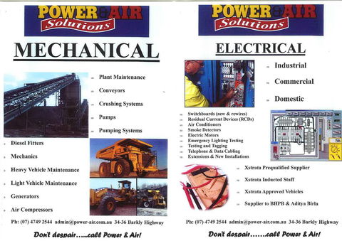 Power & Air Solutions - Suburb Australia 4