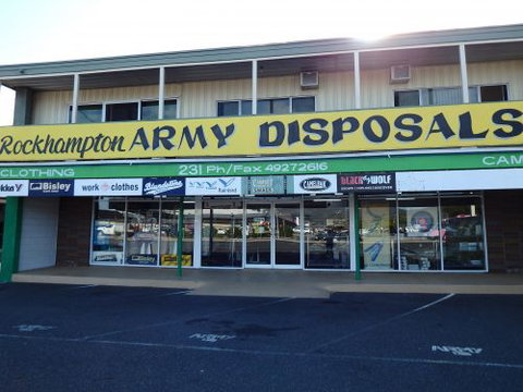 Rockhampton Army Disposals - Suburb Australia 0