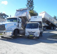 Brown Ian Sand Soil Gravel  Tipper Hire - Suburb Australia