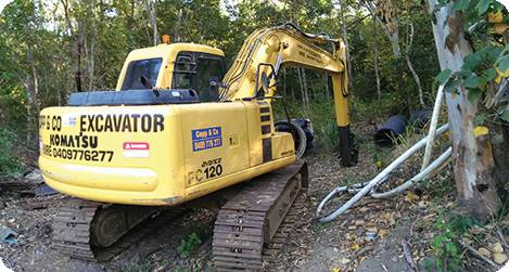 Excavating Earthmovers Proserpine QLD Suburb Australia