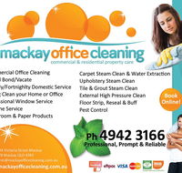 Mackay Office Cleaning - Suburb Australia