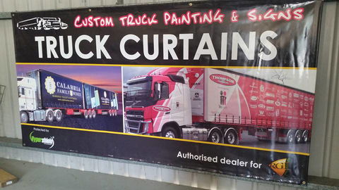 Custom Truck Painting & Signs - Suburb Australia 4