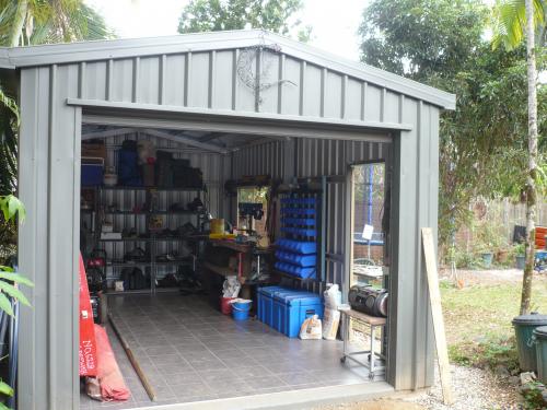 Sheds Bungalow QLD Suburb Australia
