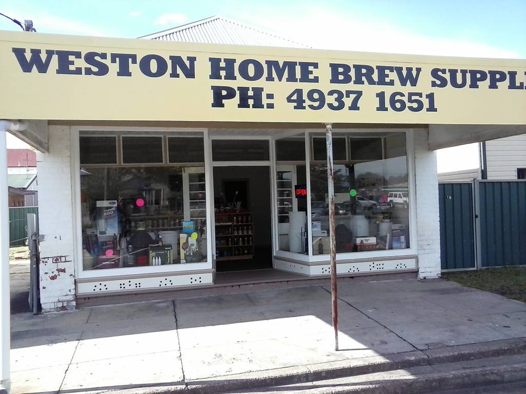 Home Brewing Equipment Supplies Weston NSW Suburb Australia